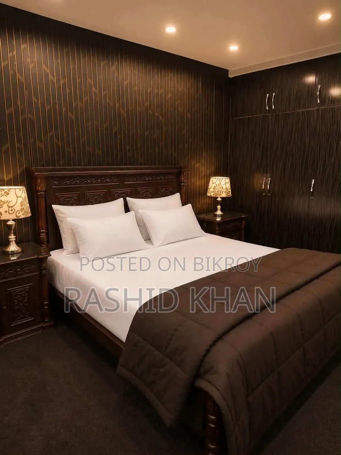 Furnished 3-bedroom Apartment in Dhaka Full Furnish, Bashundhara for rent
