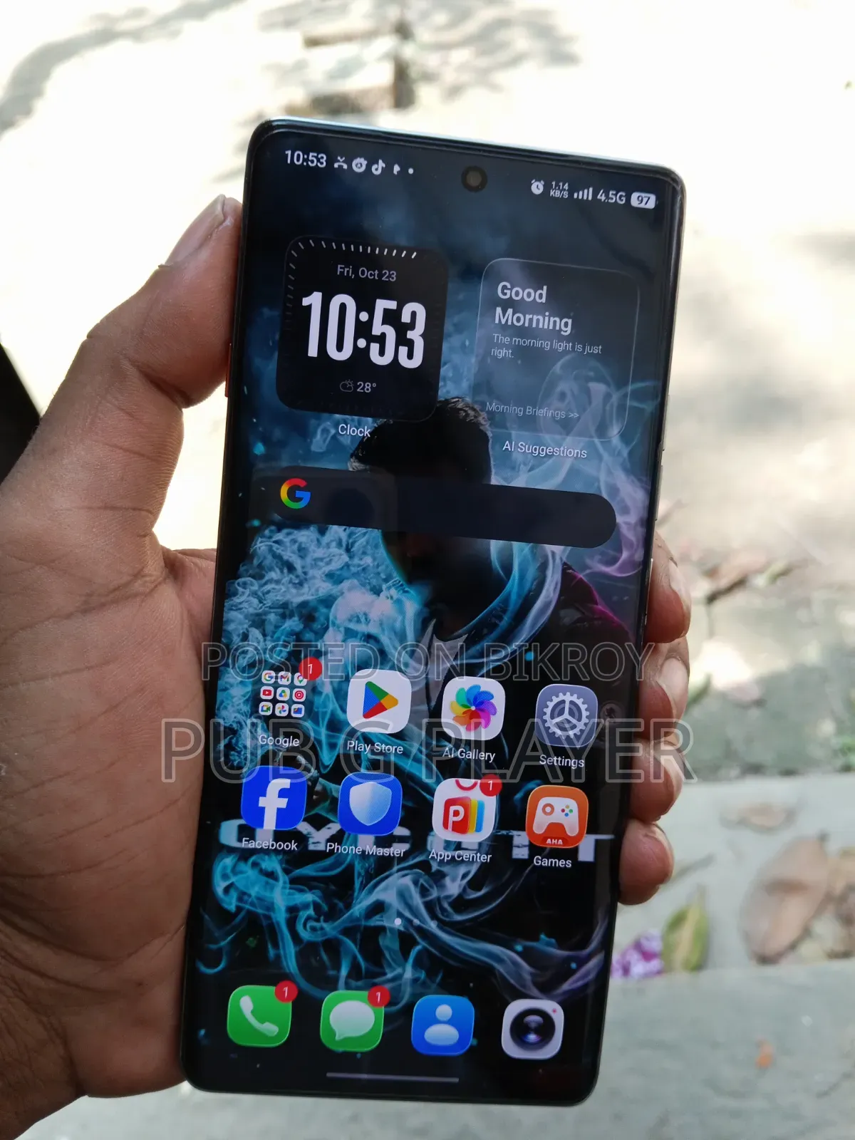 New Tecno Camon 40 Pro 4G 256 GB Silver