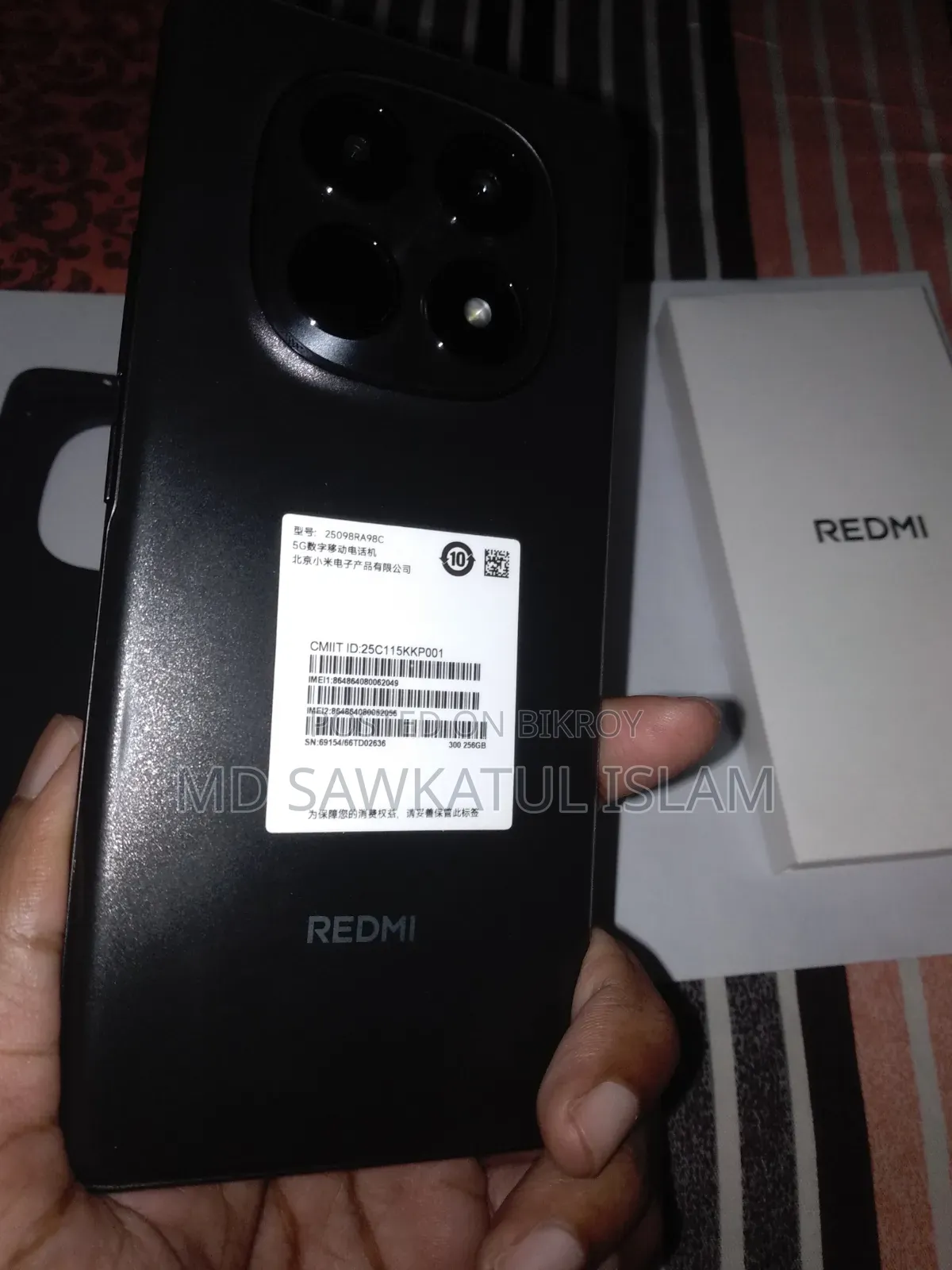 Xiaomi Redmi Note 15 256 GB Black
