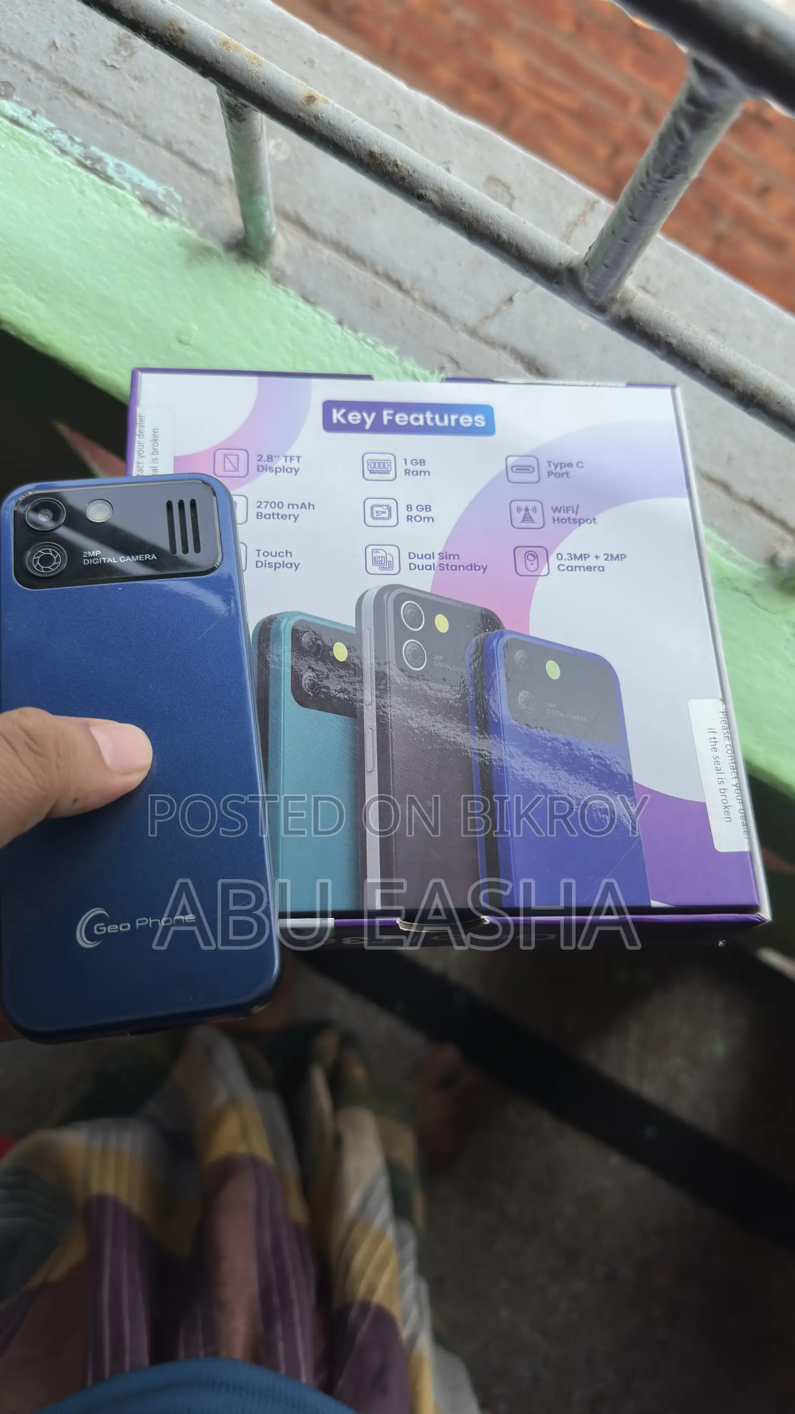 Geo 8 GB Blue
