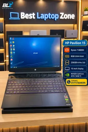 Laptop HP 8GB AMD Ryzen 7 SSD 256GB