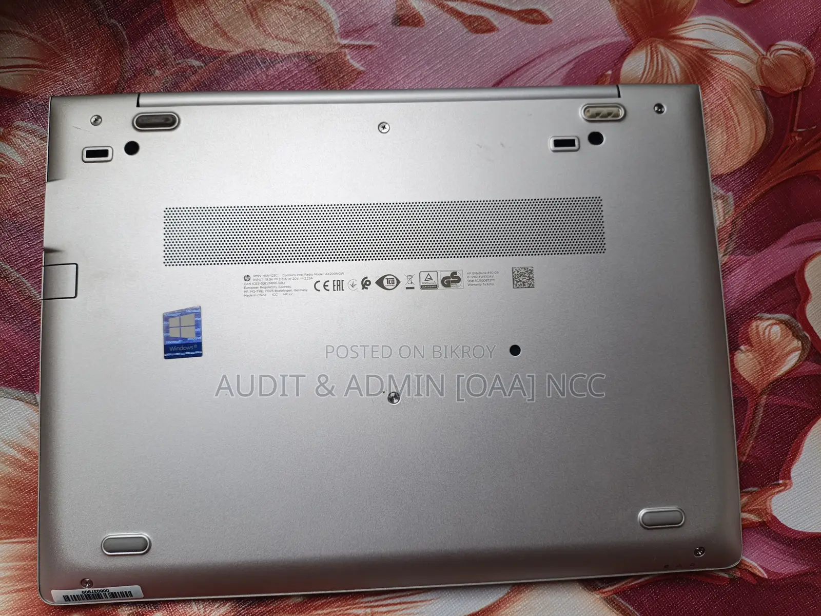 ল্যাপটপ HP EliteBook 840 G6 8GB Intel Core i5 SSD 256GB