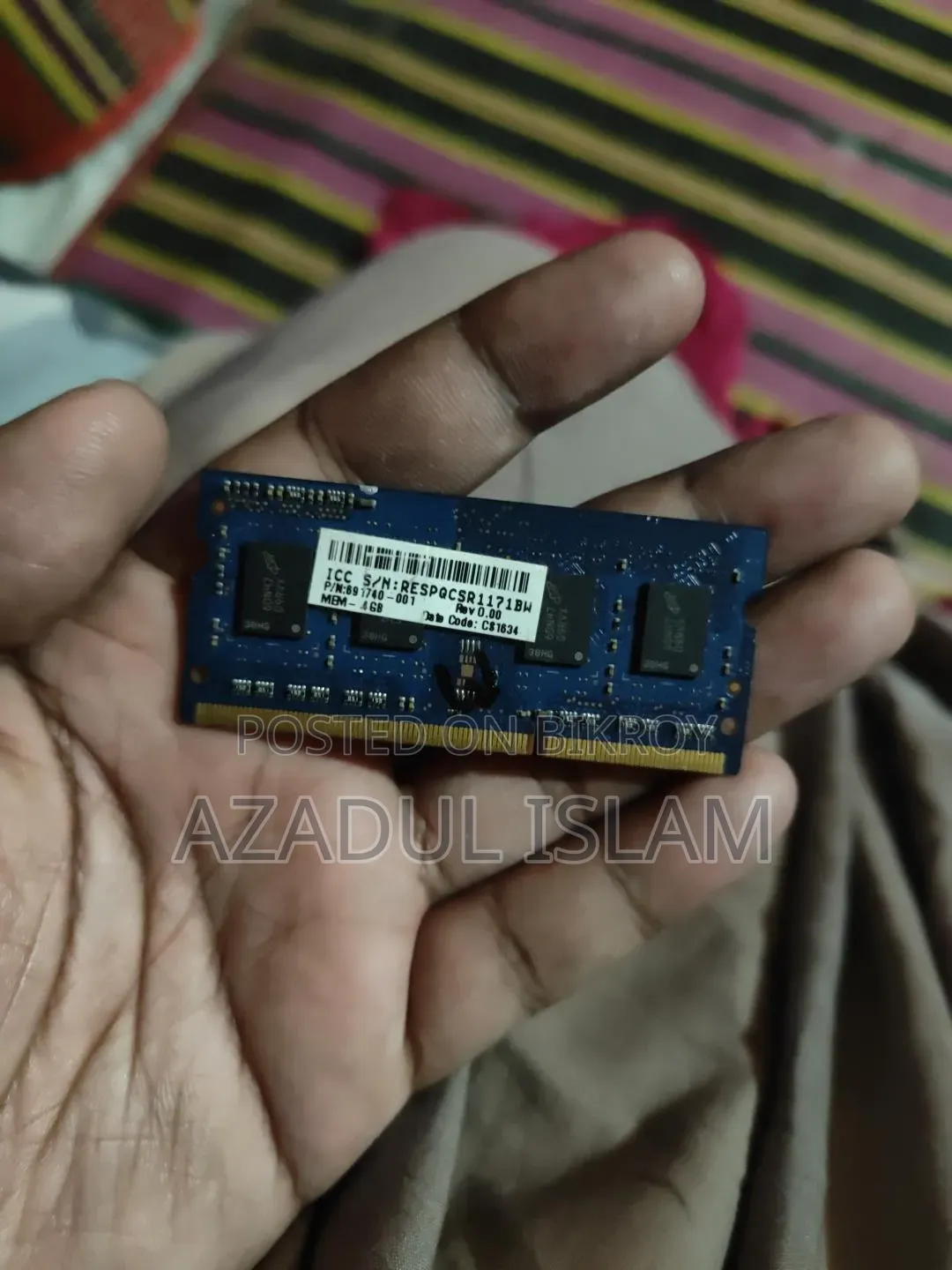 Used Laptop RAM