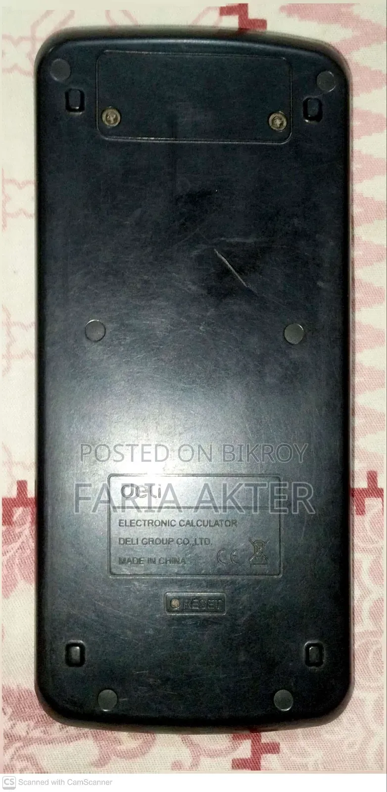 বিক্রয় – Deli D991ES Scientific Calculator (Manual সহ)