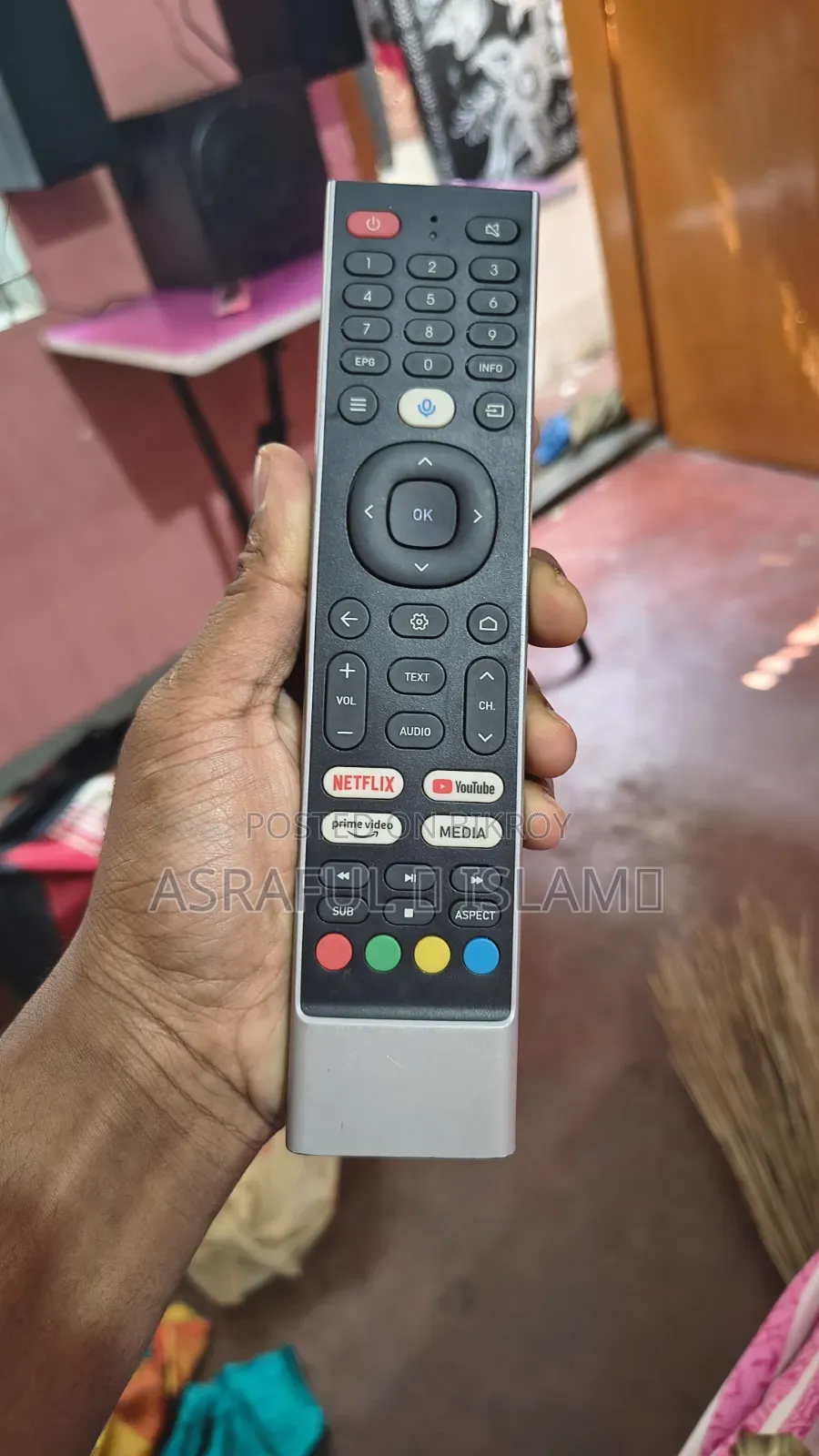 কারো প্রয়োজন হলে।নিতে একদম অরিজিনাল রিমোট