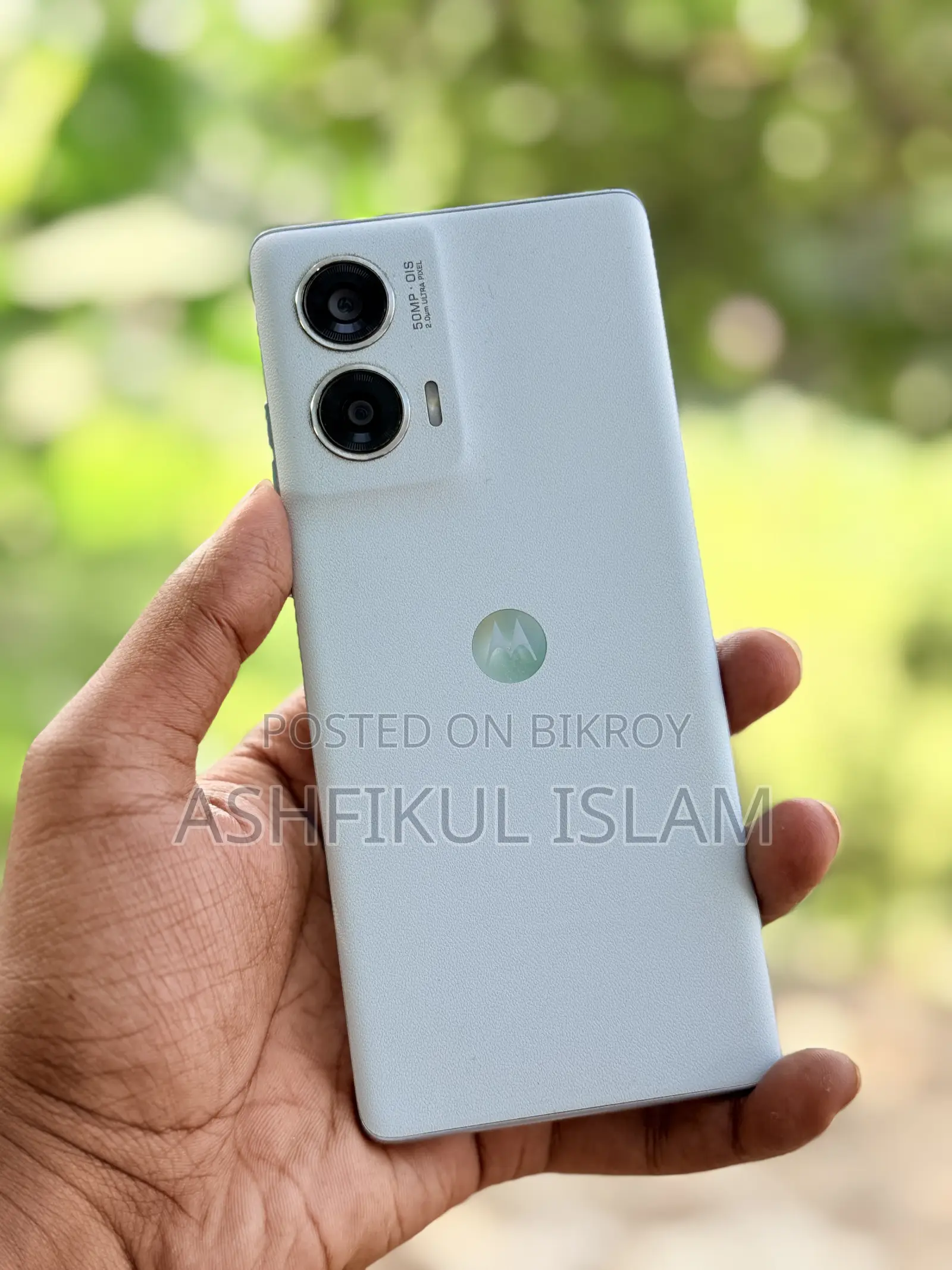 মোটোরোলা এজ ৫০ ফিউশন ১২৮ জিবি সাদা