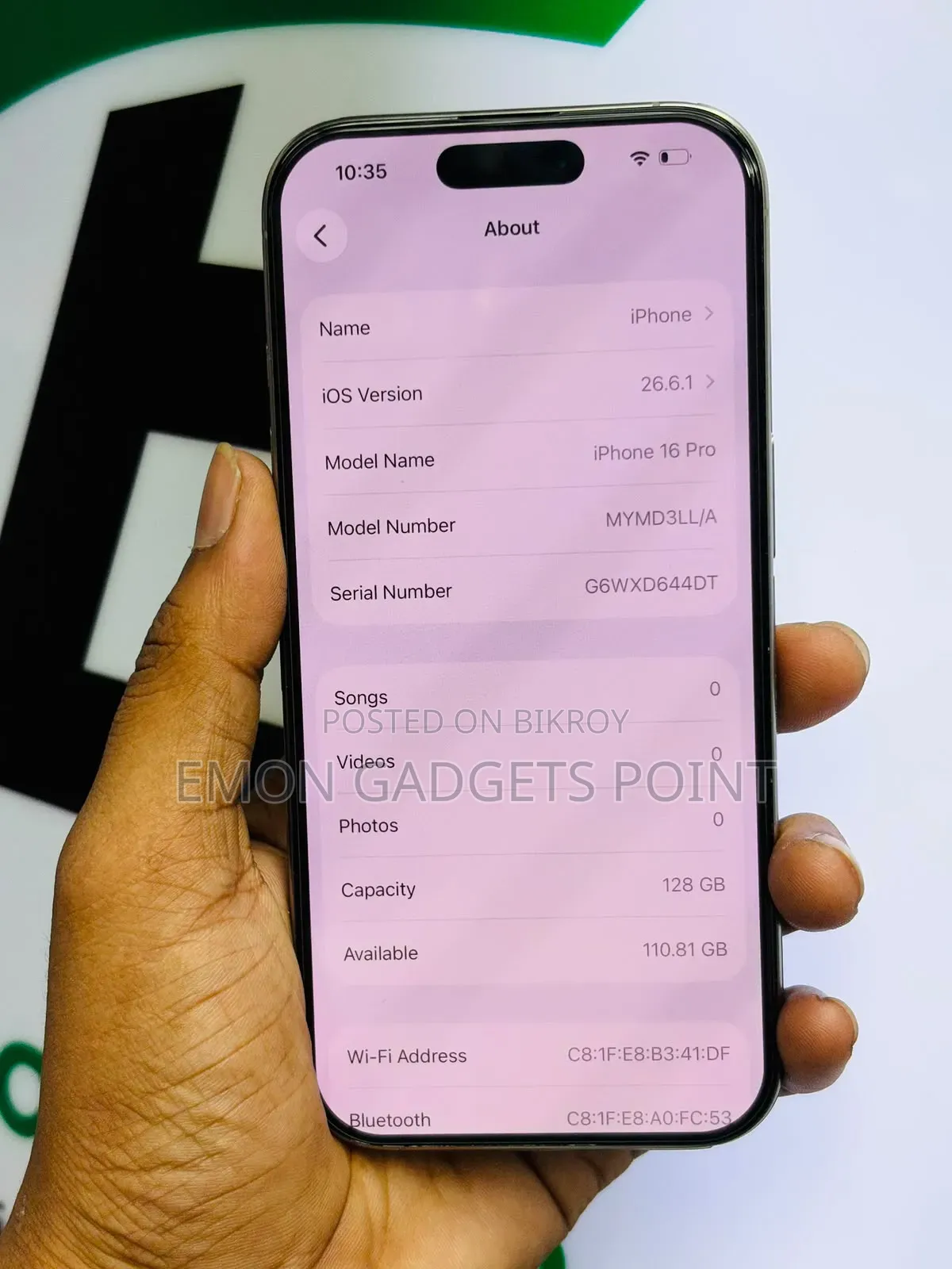 Apple iPhone 16 Pro 128 GB Green