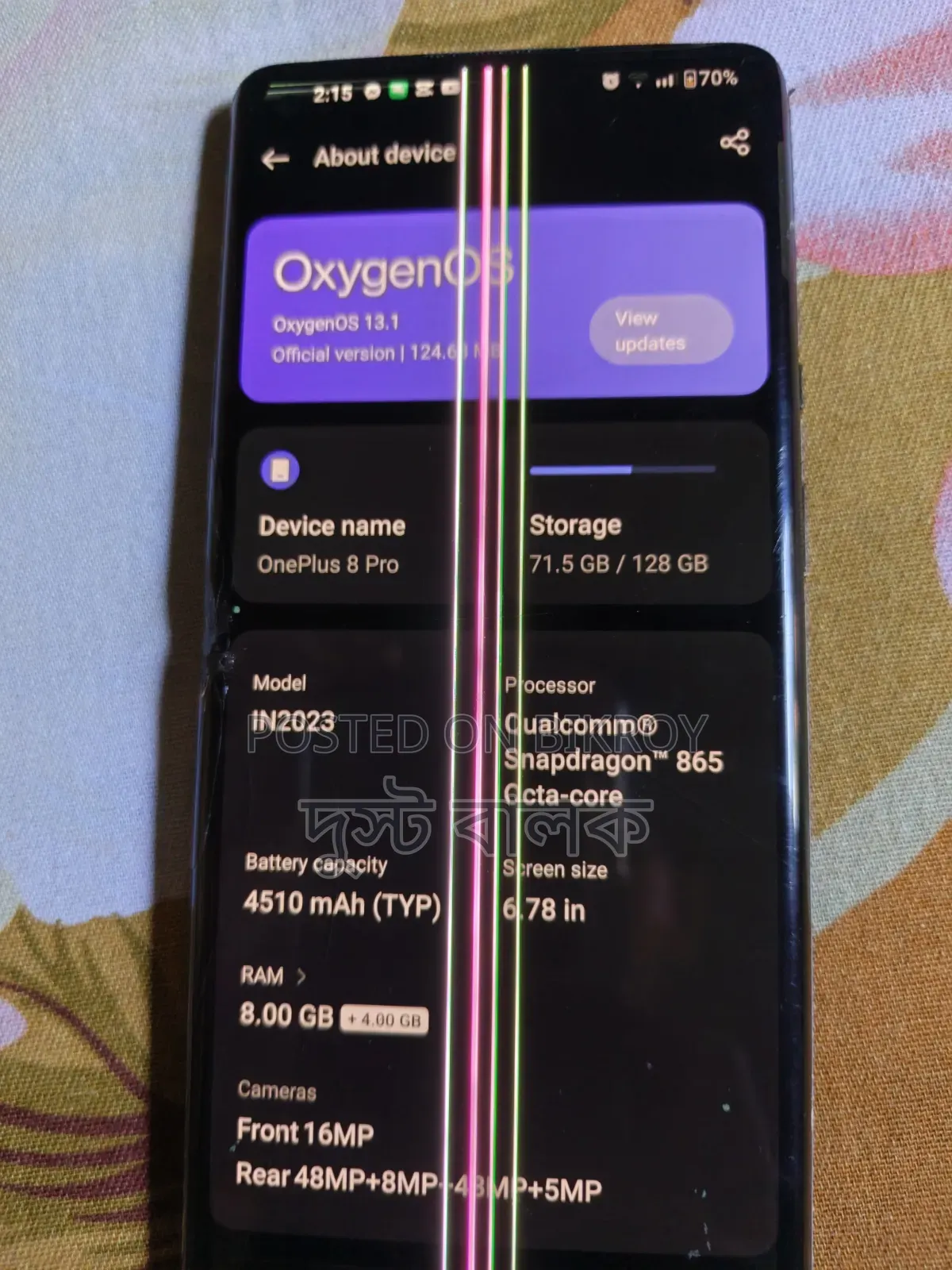 OnePlus 8 Pro 128 GB Black