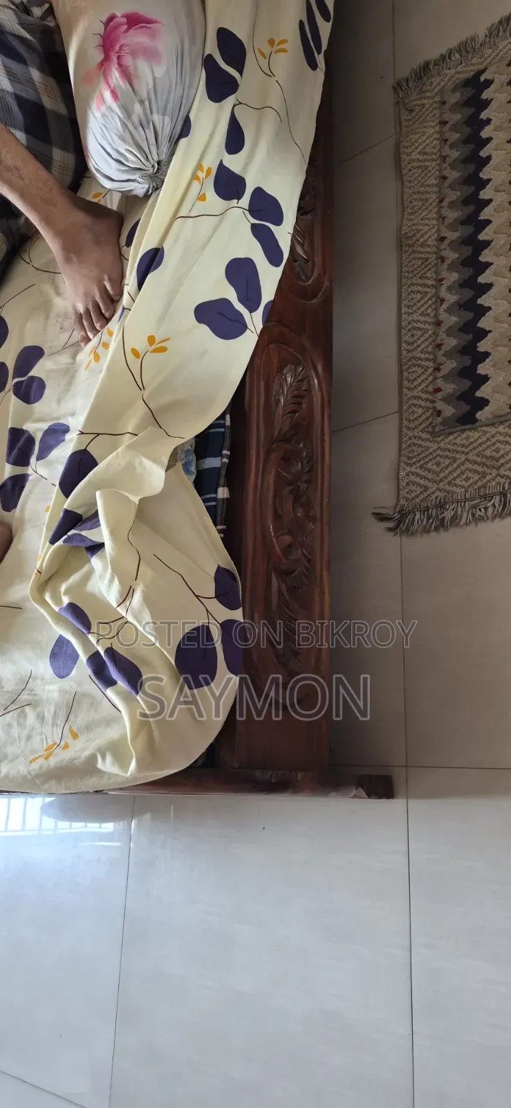 সেগুন কাঠ আর খাট