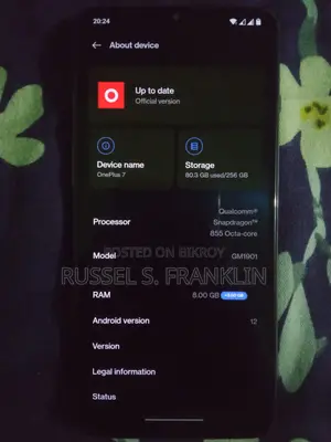 OnePlus 7 256 GB Black