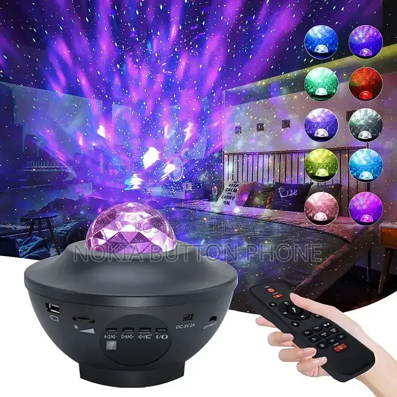 Galaxy Projector With Bluetooth Music Speaker