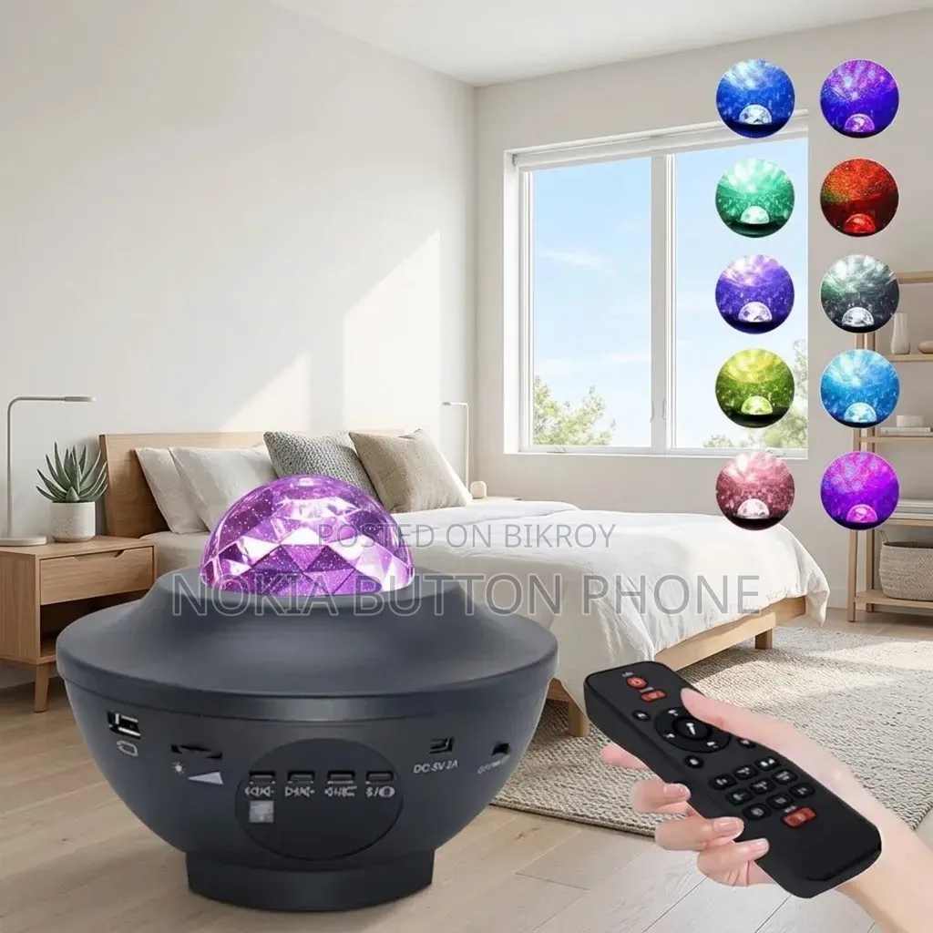 Galaxy Projector With Bluetooth Music Speaker