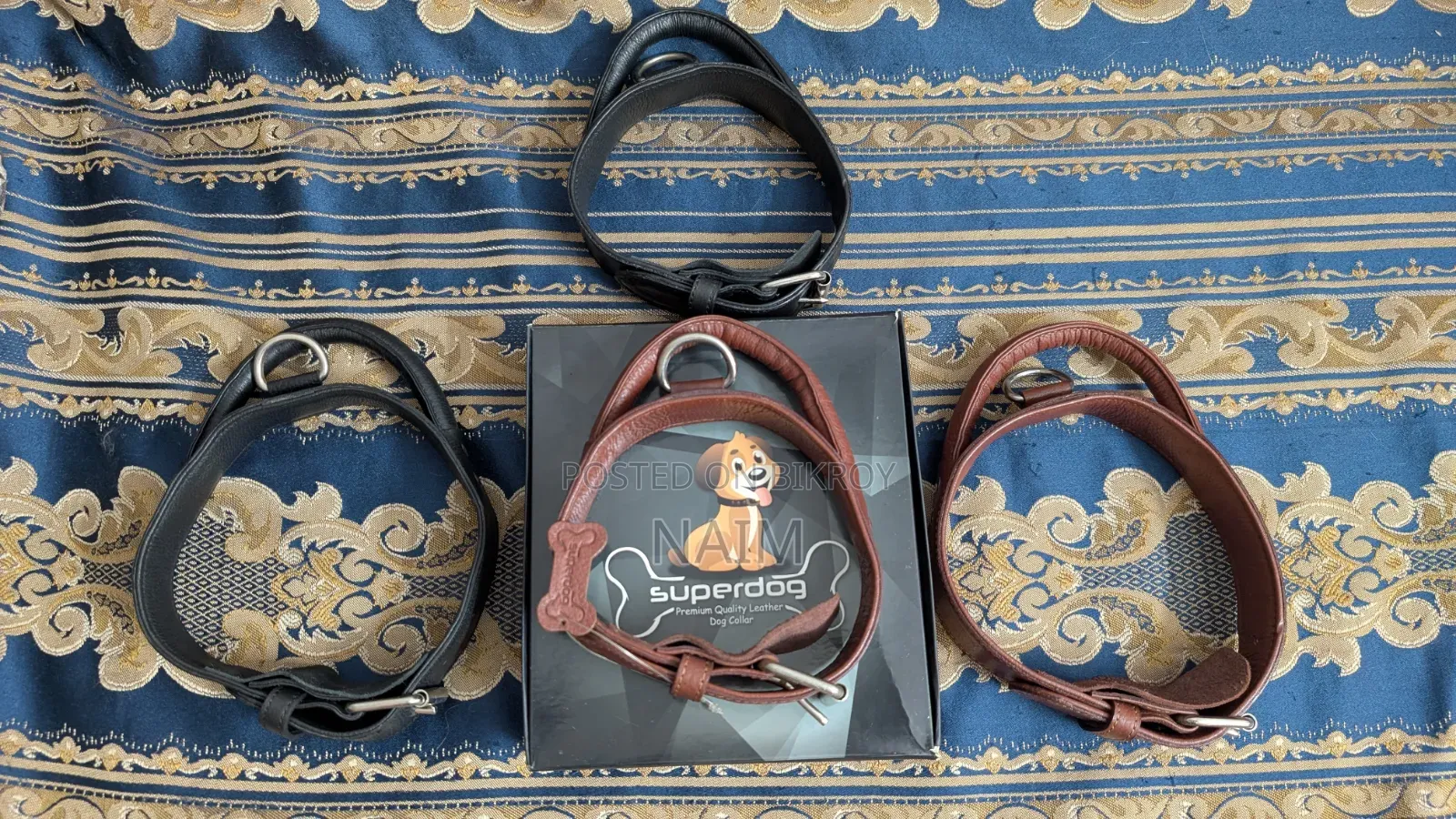 Dog Collar, Premium Quality Leather