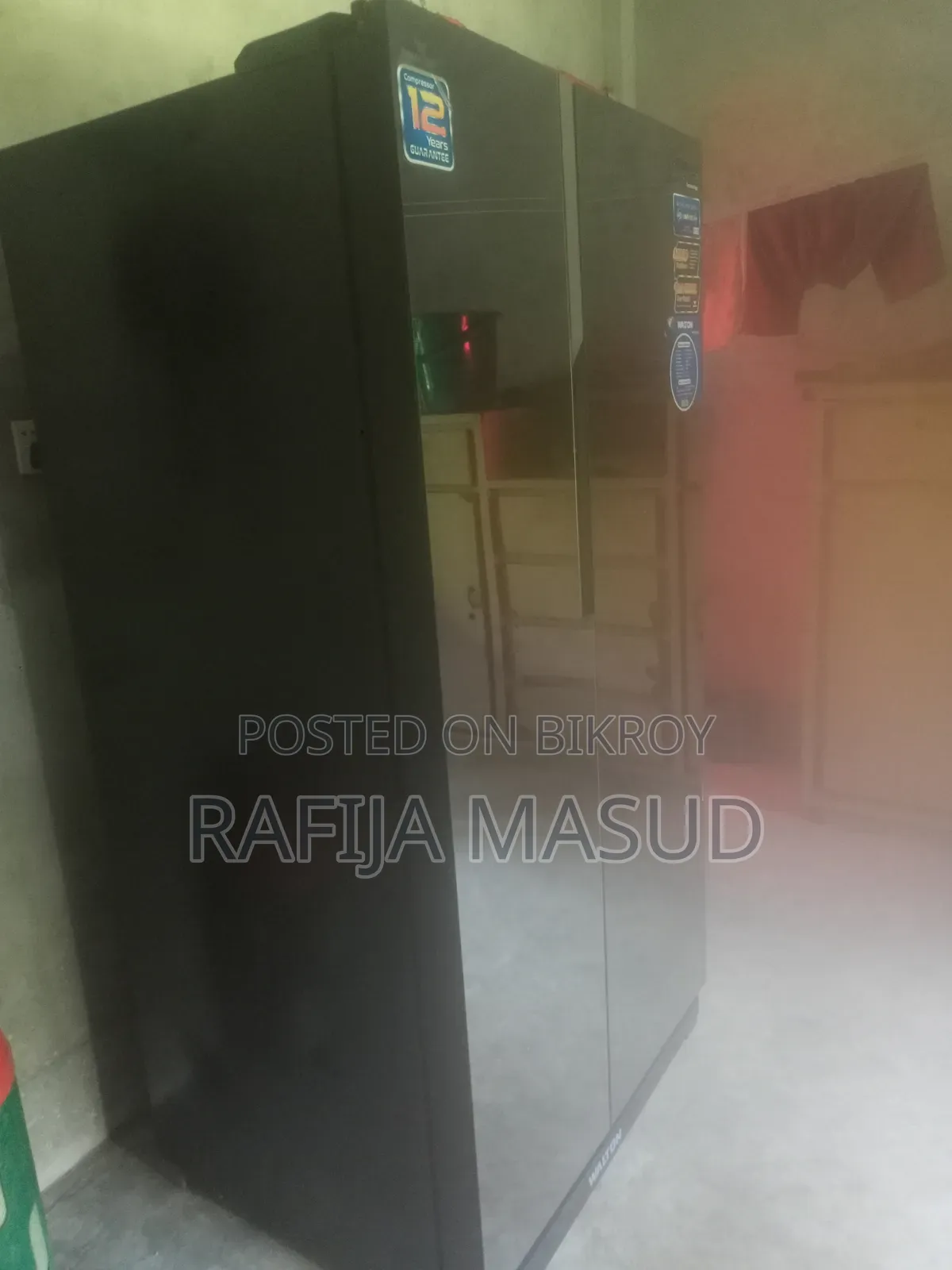 ওয়ালটন ফ্রিজ, চমৎকার অবস্থা, কোনো সমস্যা নেই।