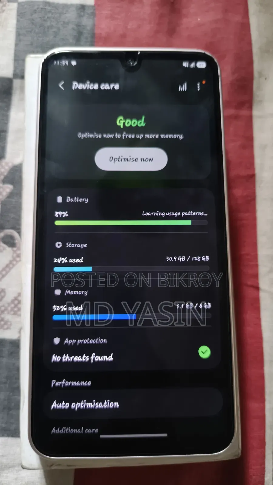 Samsung Galaxy M16 128 GB Pink