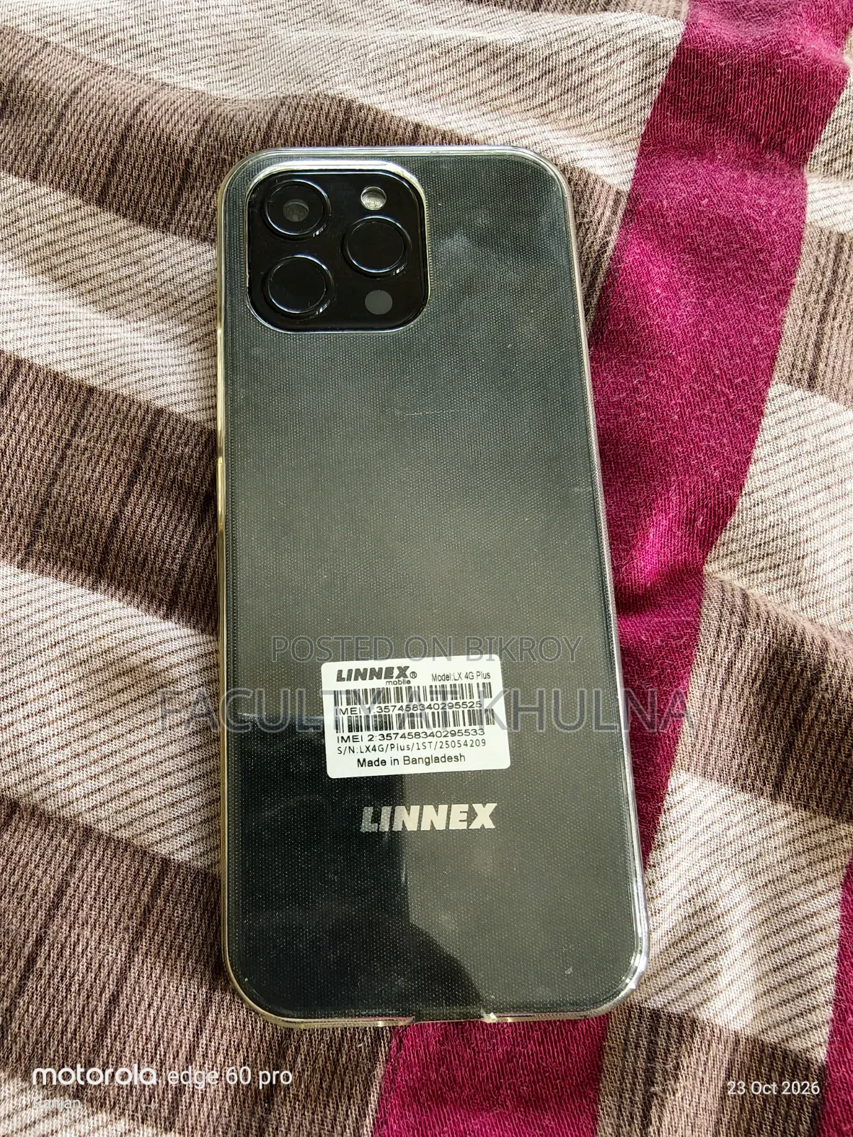 LINNEX LX 4G Plus 32 GB Black