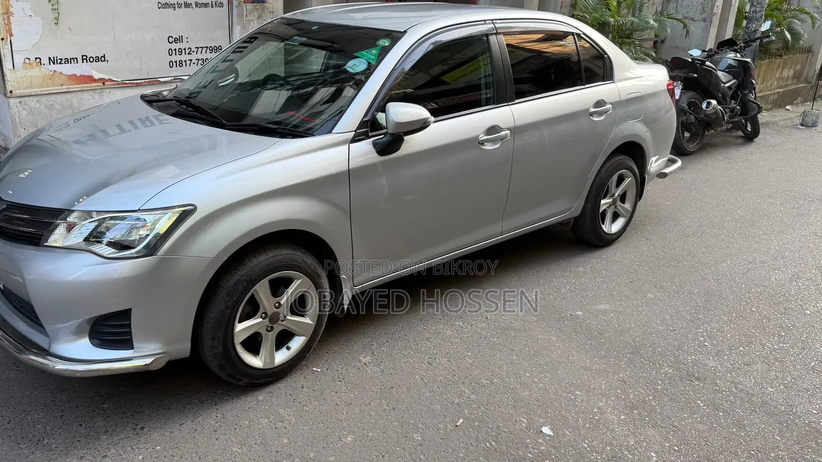 Toyota Axio 2013 Silver