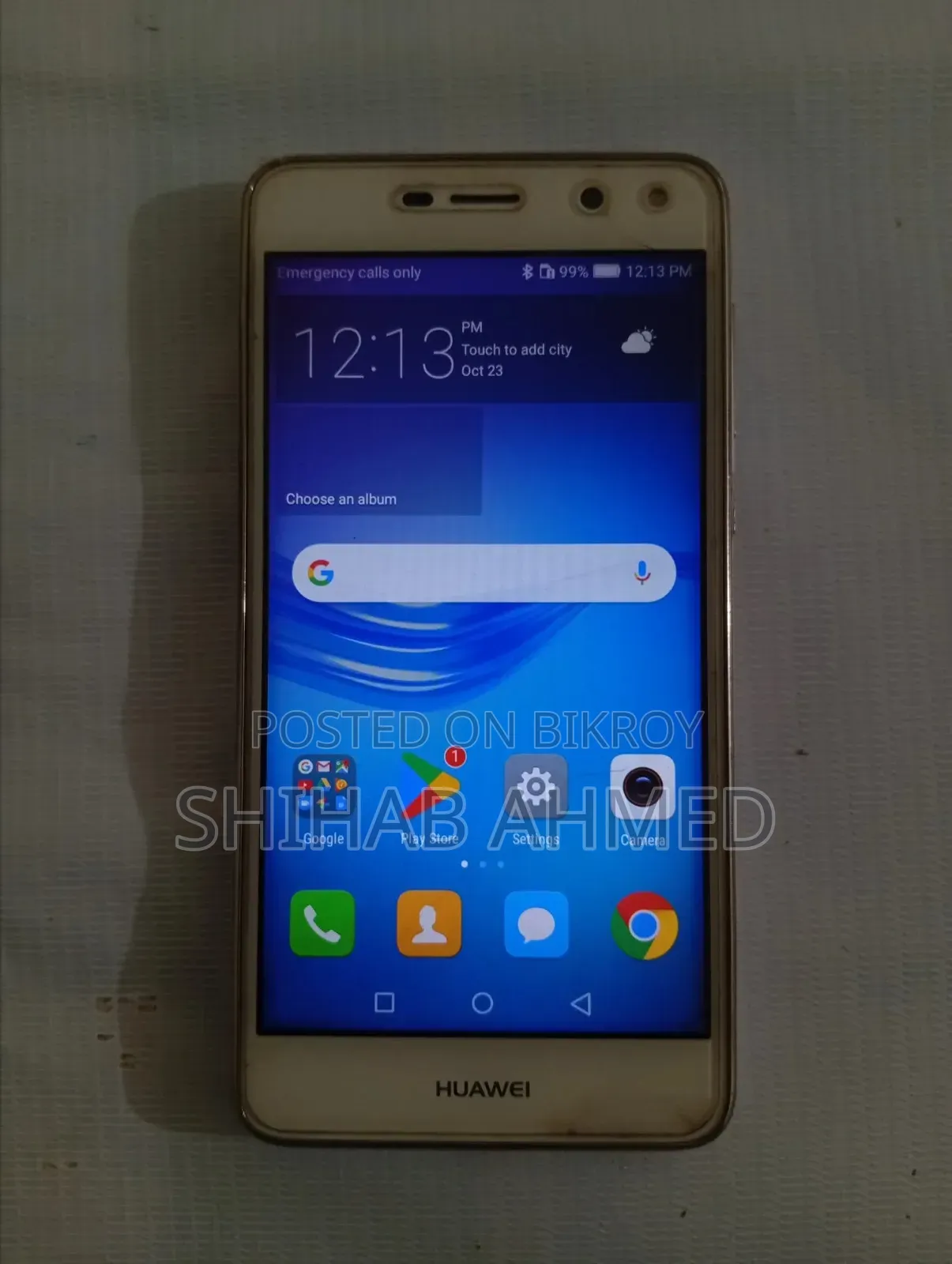 Huawei Y5 2017 16 GB White