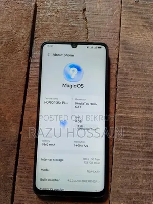 Honor X5c Plus 128 GB Black
