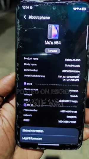 Samsung Galaxy A54 5G 128 GB Black