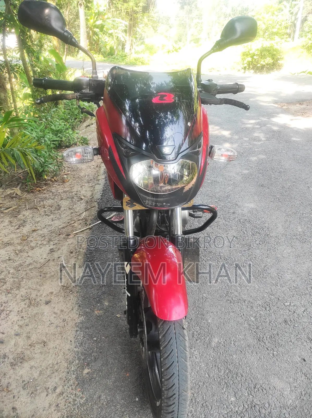 বাজাজ পালসার ১৫০ ২০১৪ লাল