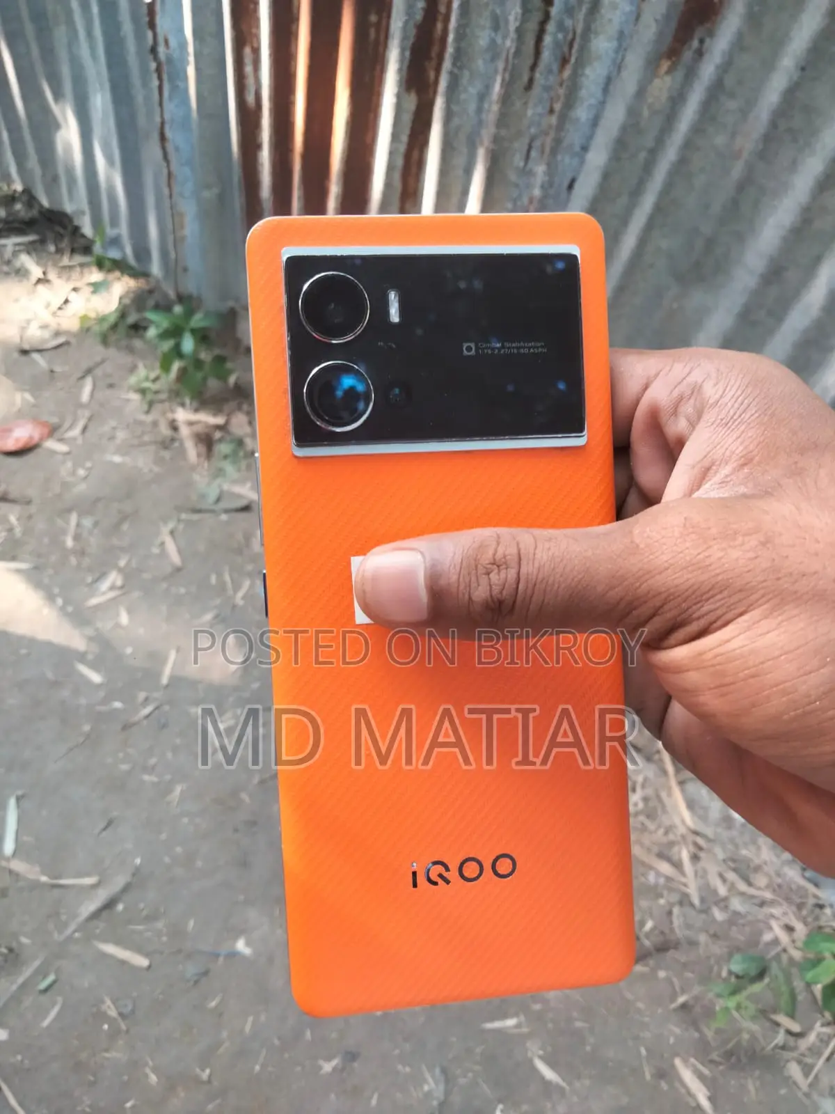 iQOO 256 GB Orange