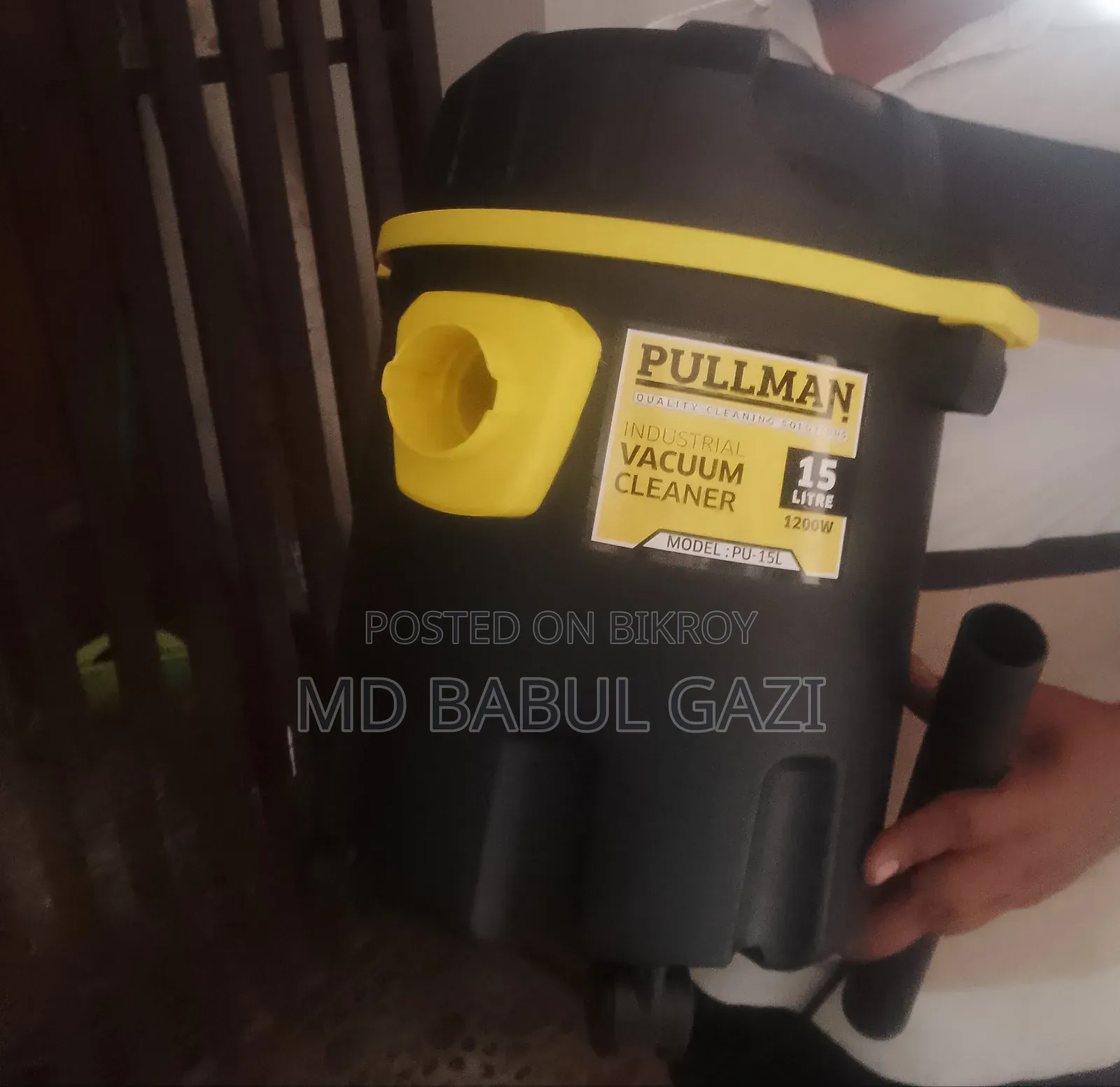 Pullman Vacuum Clean Machine 15 Liter