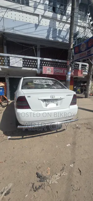 Toyota Corolla Sedan Automatic 2003 White