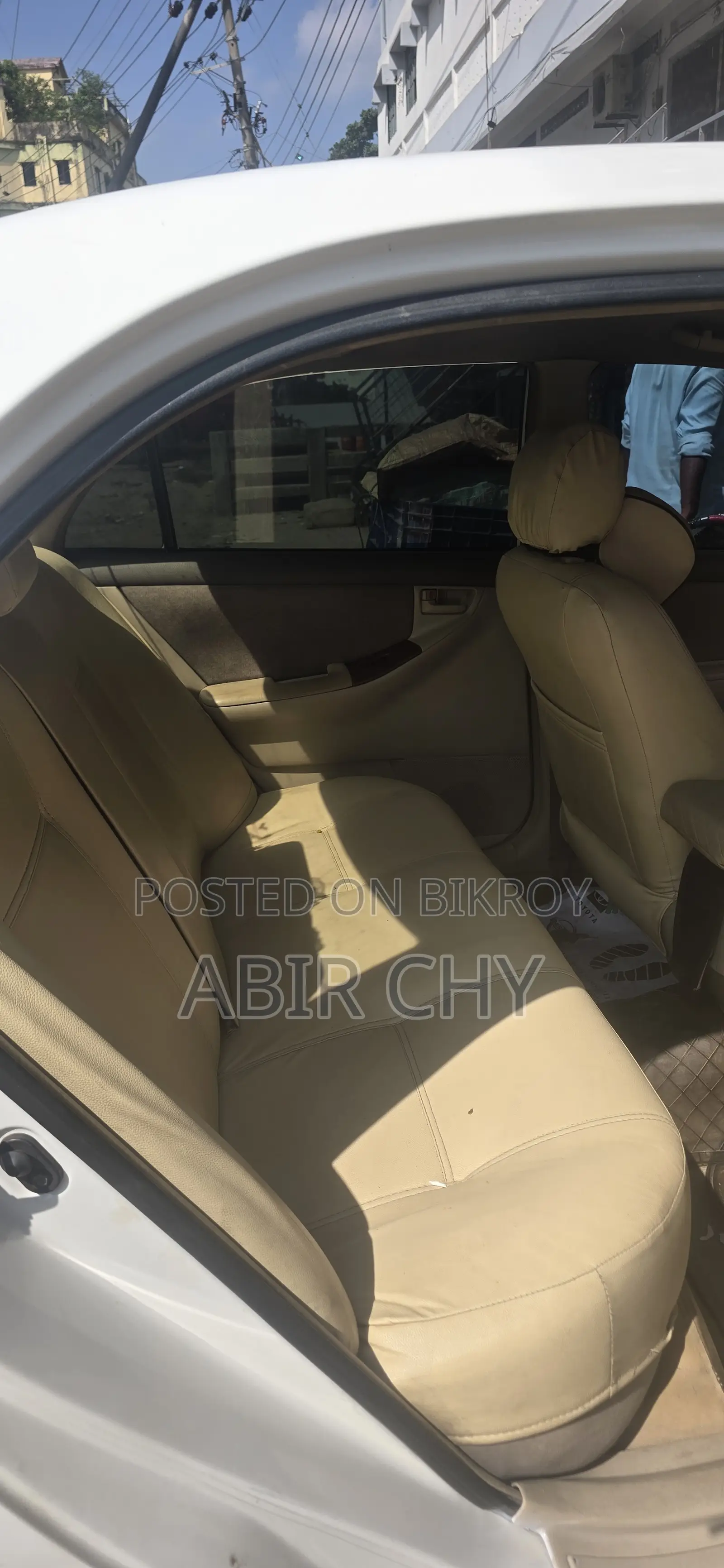 Toyota Corolla Sedan Automatic 2003 White