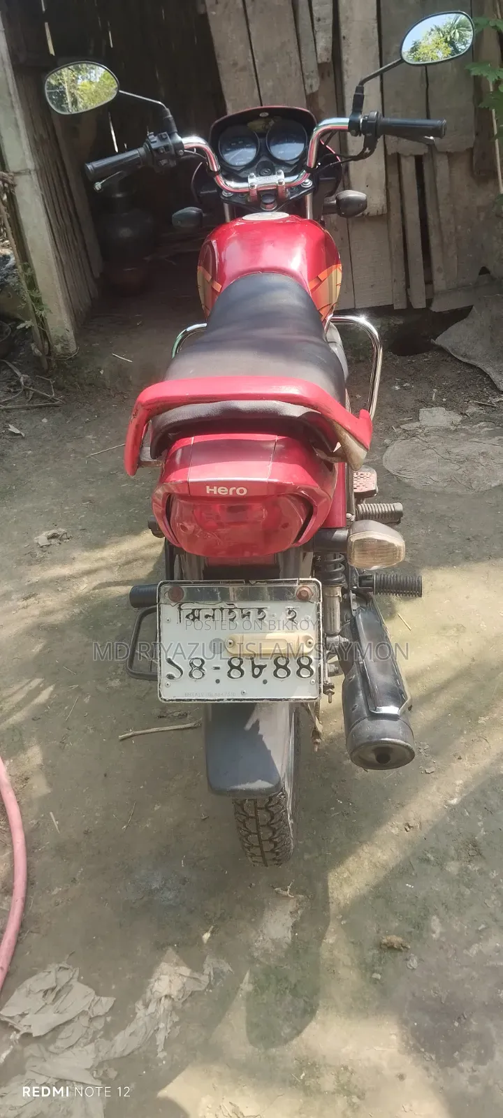 Hero HF Deluxe 2019 Red