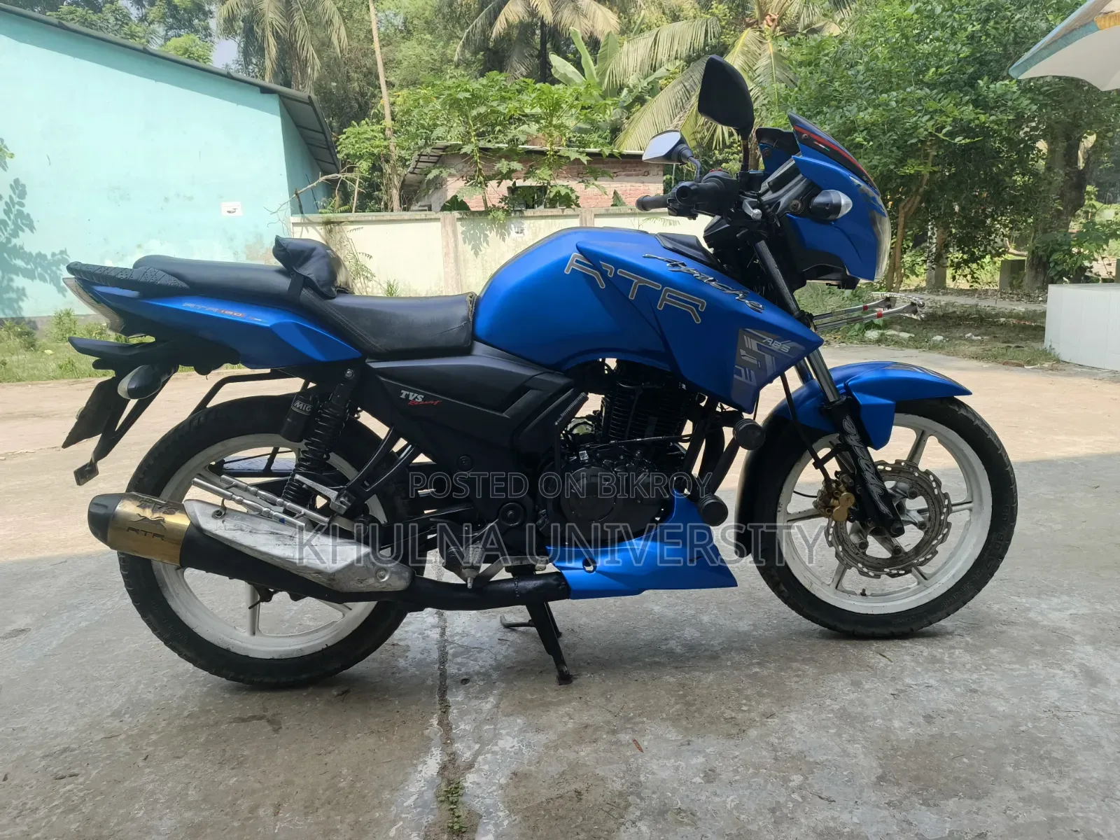 TVS Apache RTR 160 2V 2018 Green