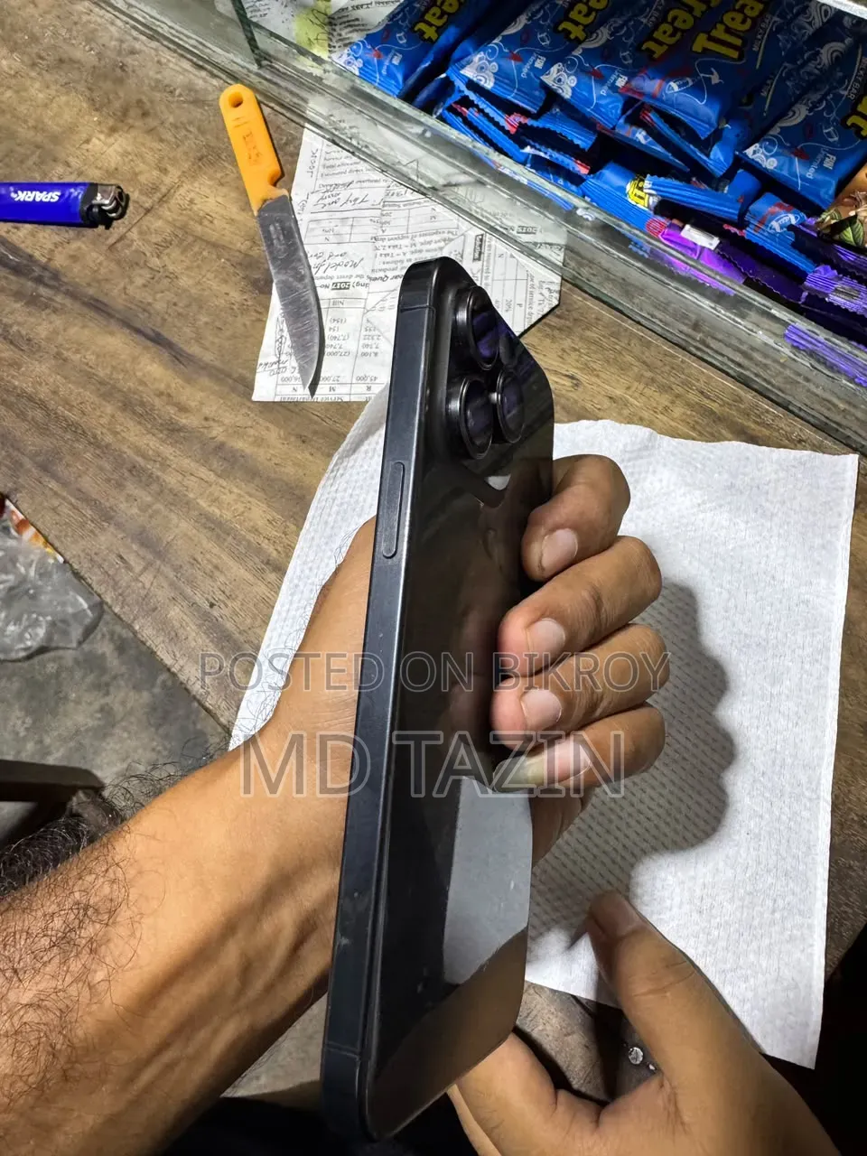 অ্যাপল আইফোন ১৫ প্রো ম্যাক্স ২৫৬ জিবি কালো