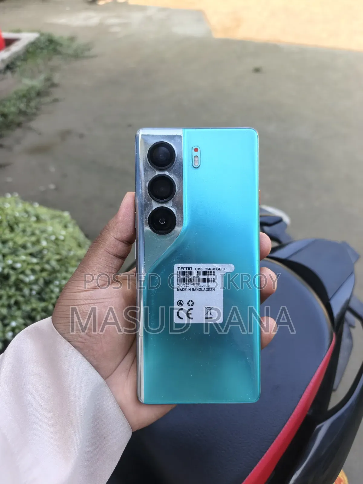 Tecno Camon 40 Pro 4G 256 GB Blue