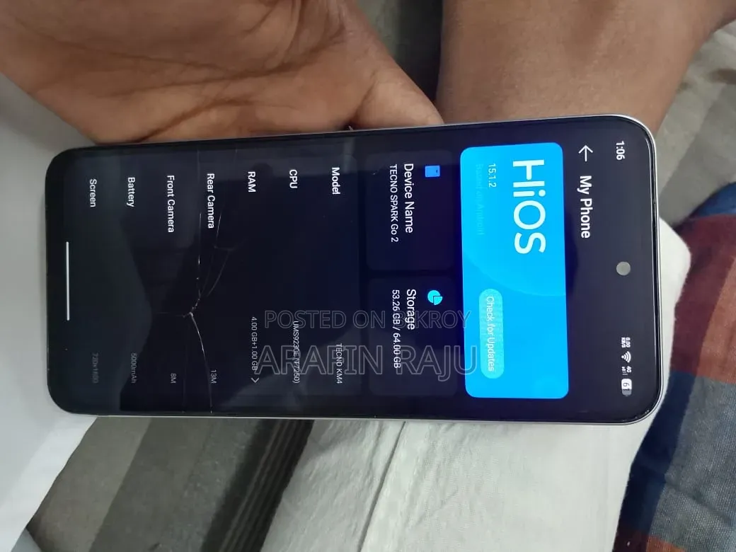 Tecno Spark Go 2 64 GB White
