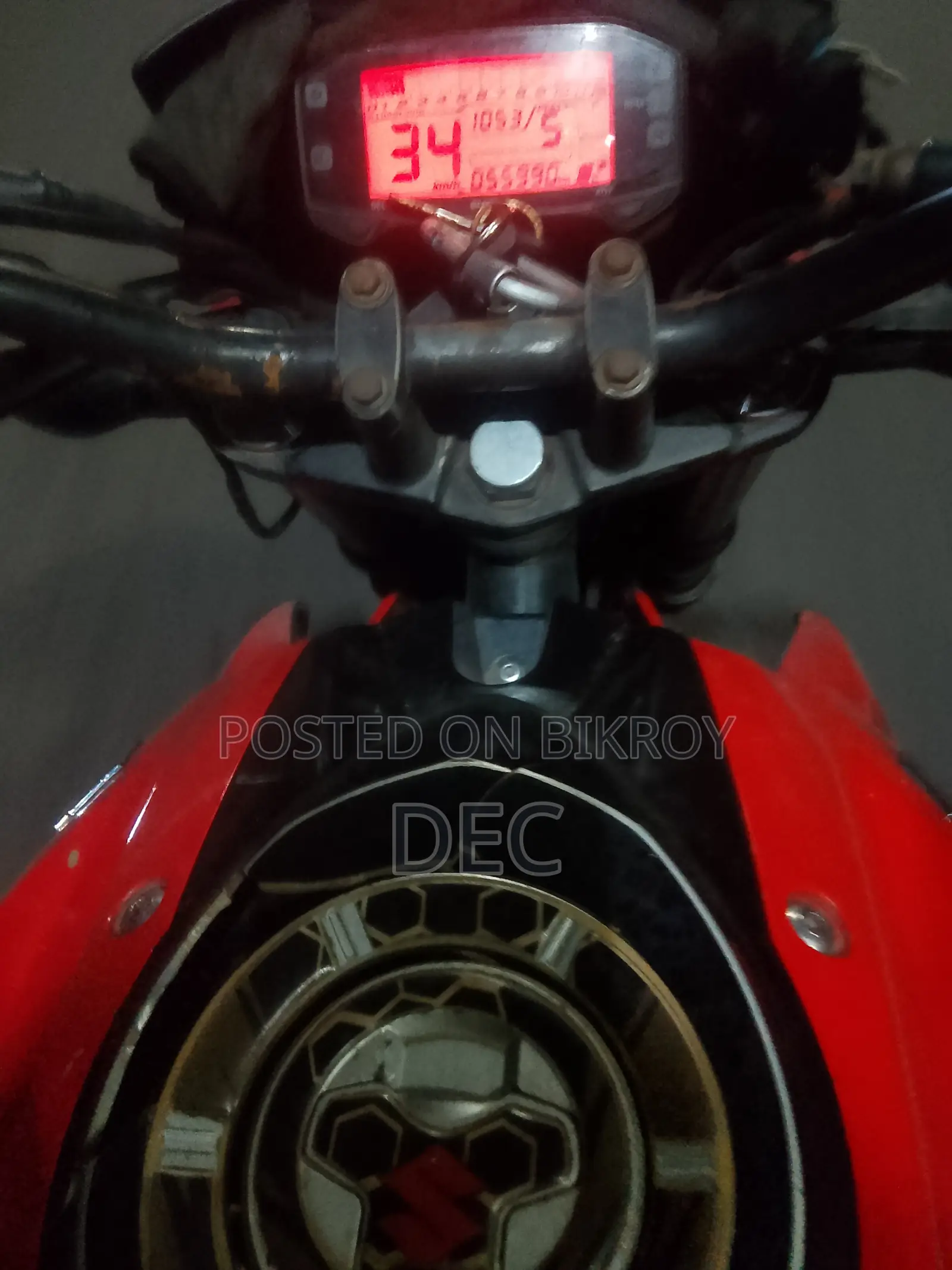 Suzuki Gixxer 2018 Red