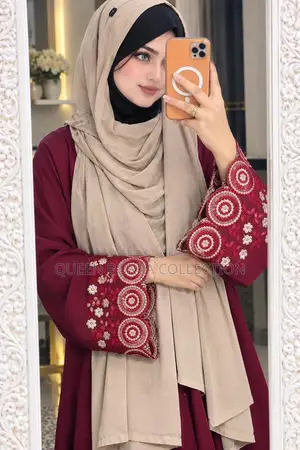 এম্ব্রয়েডারি ভাইরাল বোরকা