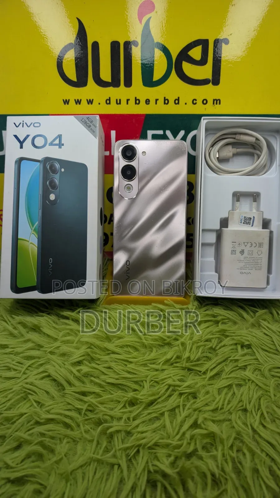 Vivo Y04 128 GB Silver