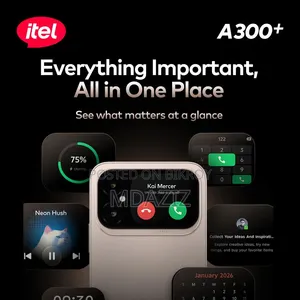 New Itel A300+ 128 GB Black