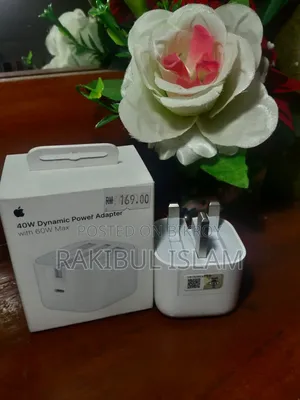 iPhone 18 Pro Max And 40w Original Charger + Backpart