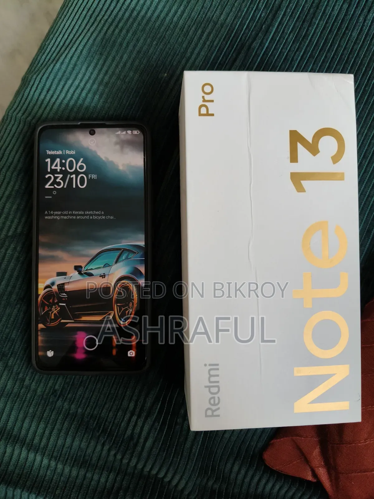New Xiaomi Redmi Note 13 Pro 5G 512 GB Black