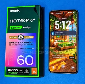 Infinix Hot 60 Pro+ 256 GB Black