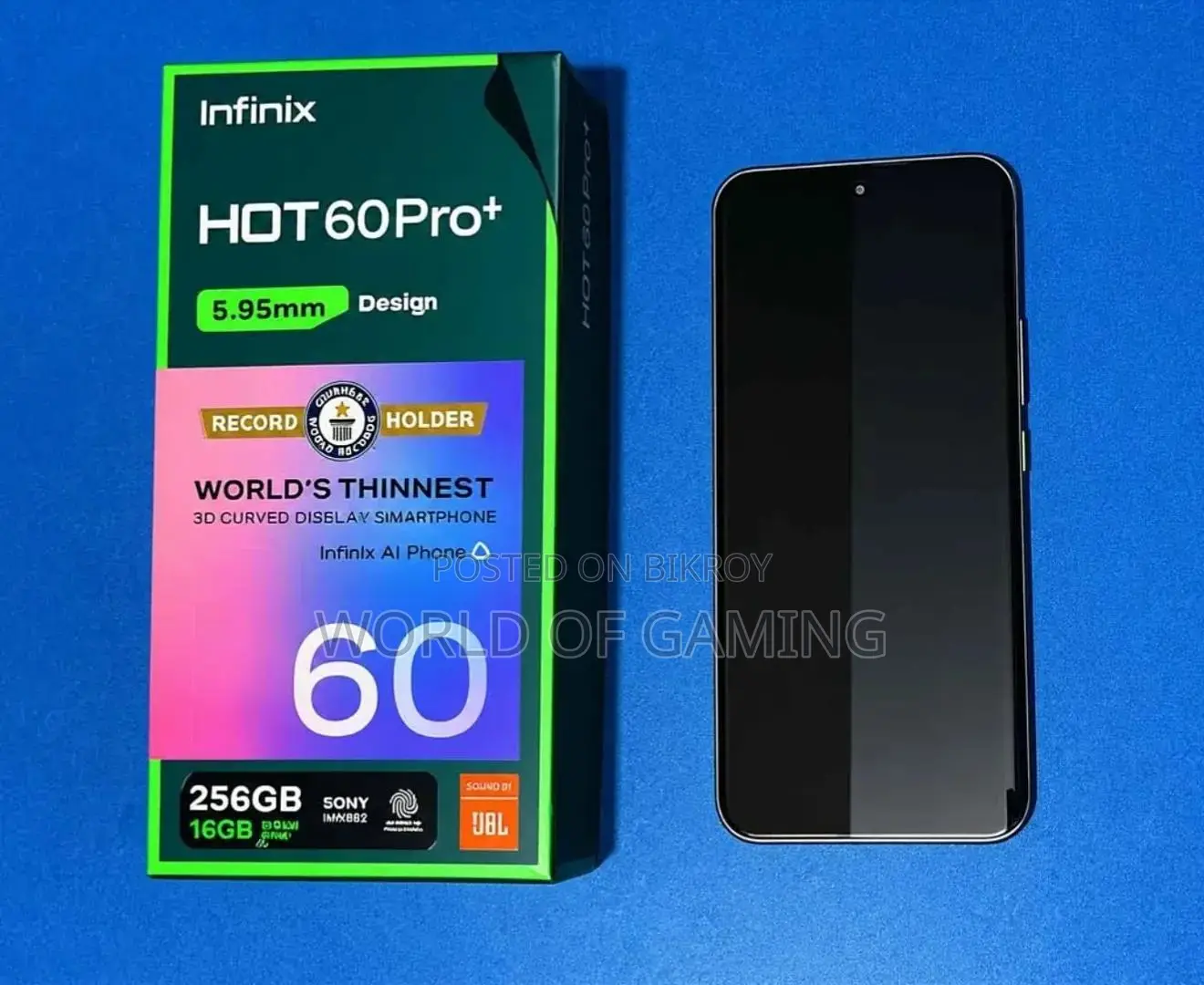 Infinix Hot 60 Pro+ 256 GB Black