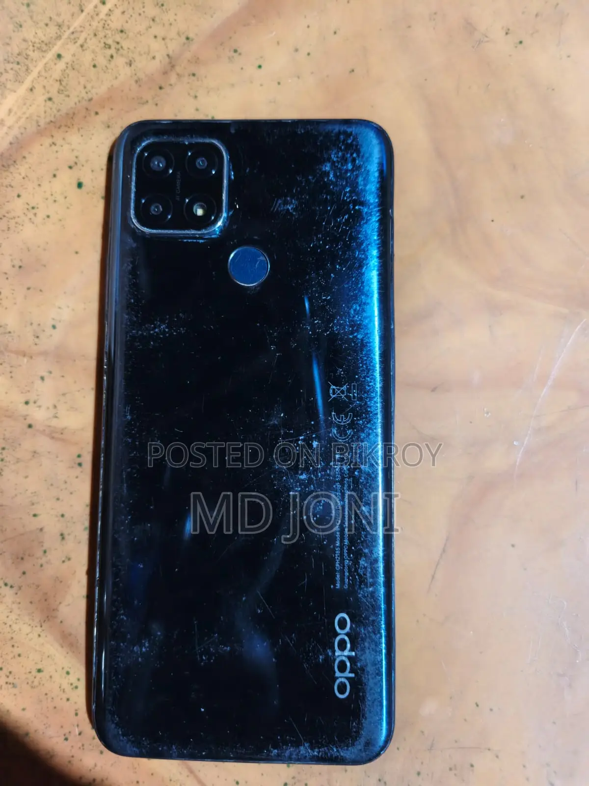 Oppo A15 32 জিবি কালো