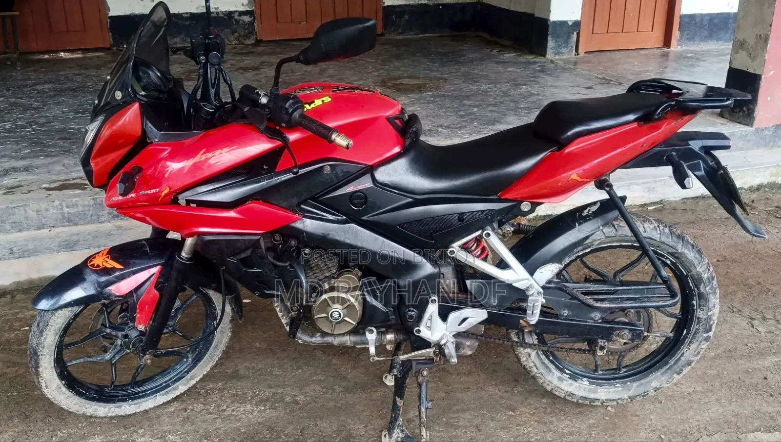 Bajaj Pulsar NS 160 2018 Red