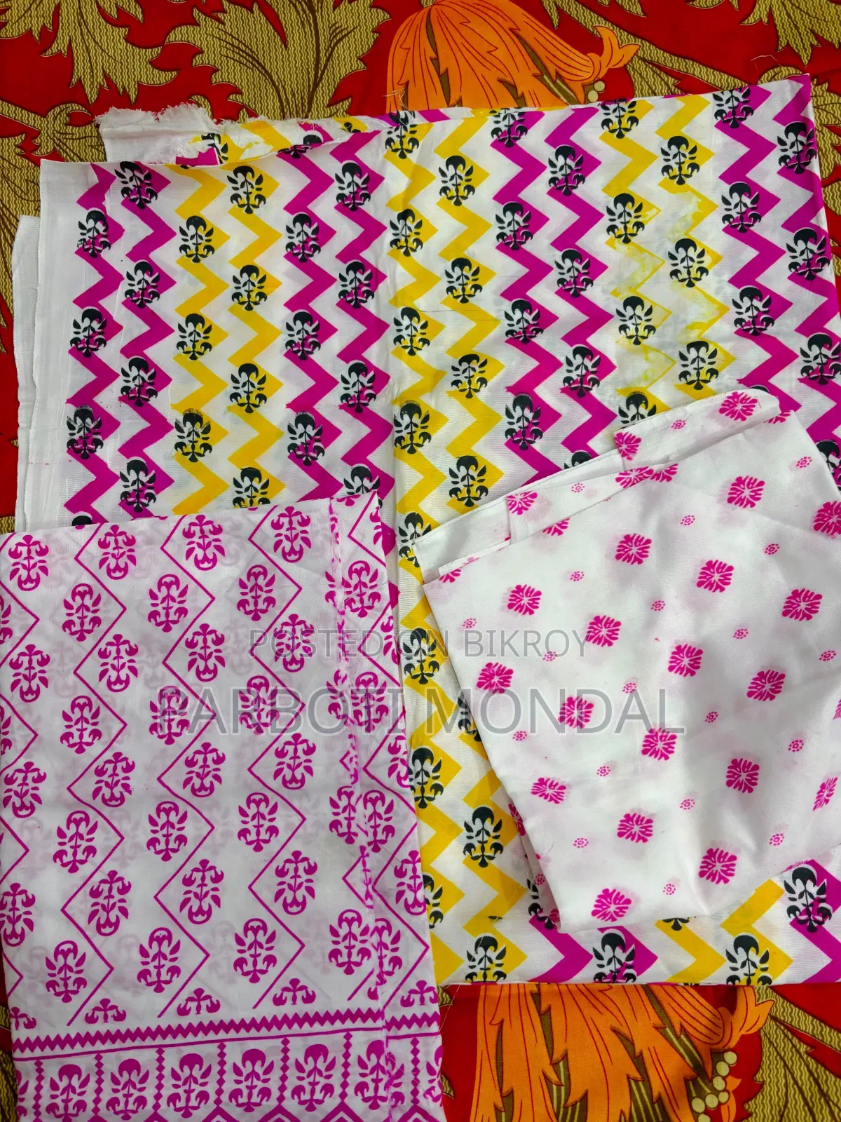বাসায় পরার জন্য থ্রি পিস