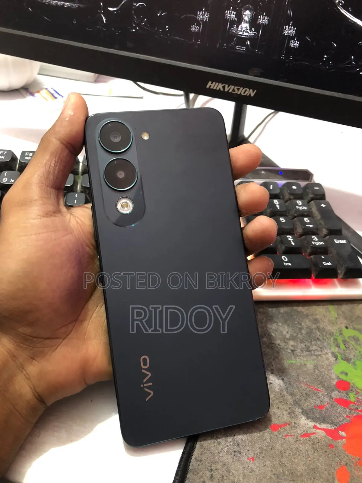 Vivo Y19 128 GB Graphite