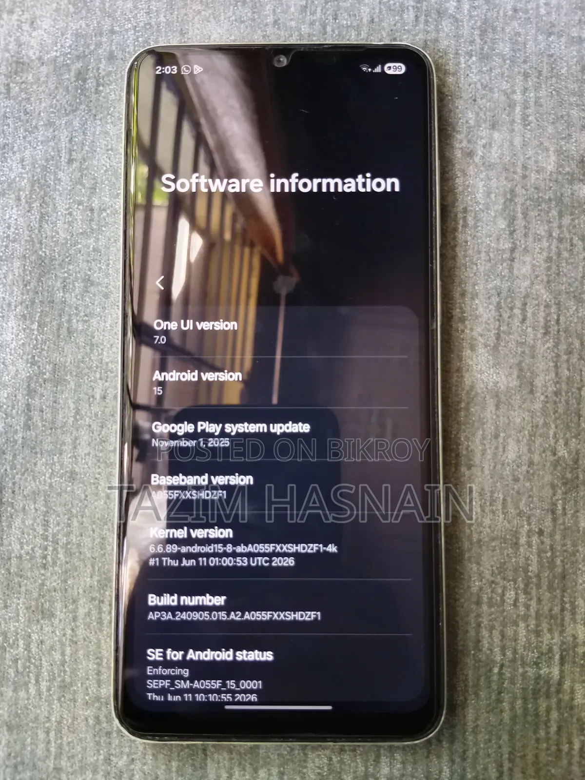 Samsung Galaxy A05 128 GB Green