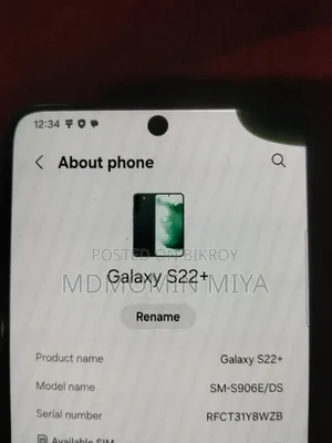 Samsung Galaxy S22+ 5G 256 GB Gray