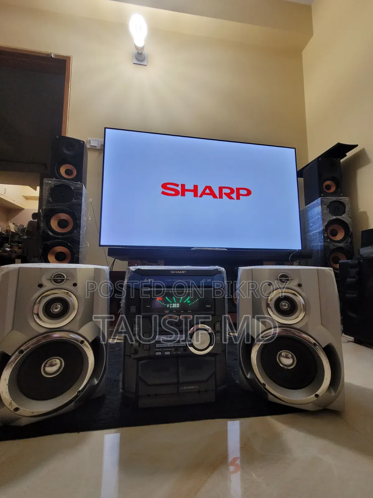 Sharp Deck Set Home Theater Sound System 2000w
