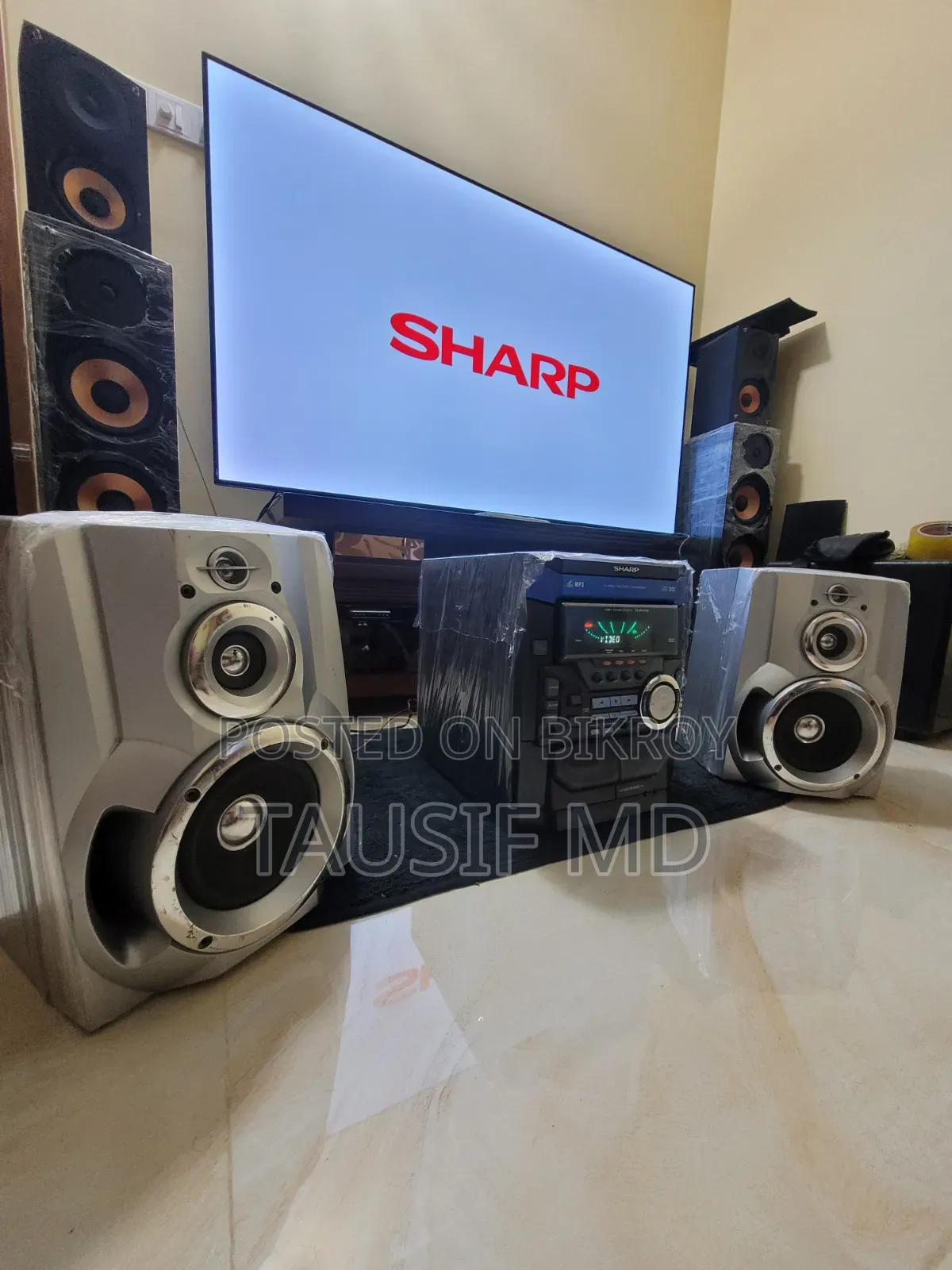 Sharp Deck Set Home Theater Sound System 2000w